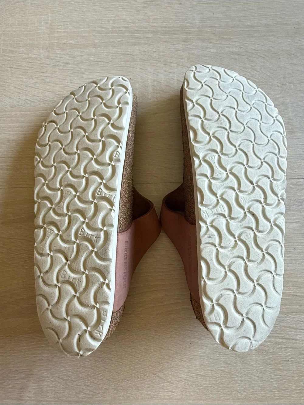 Birkenstock Gizeh Nubuck Leather Dusty Rose Thong Sandals Women’s EU 38
